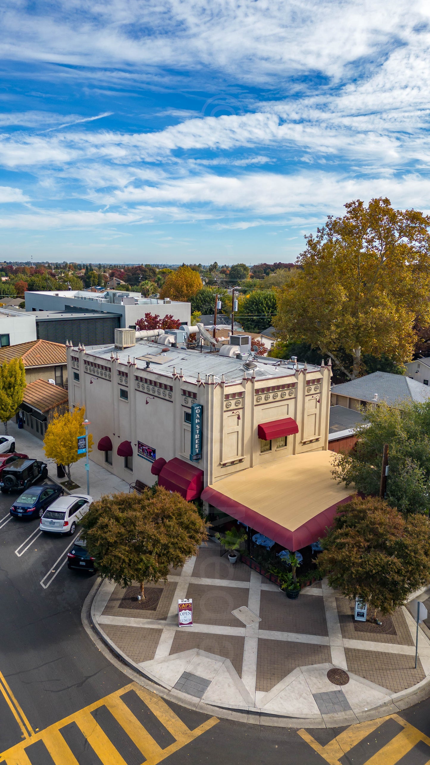 VERTICAL- Downtown Brentwood Drone 004