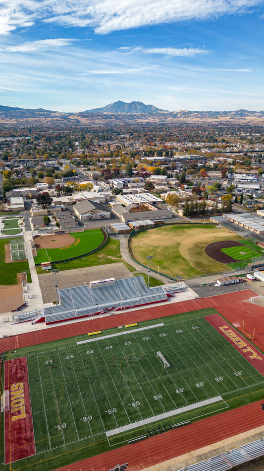 VERTICAL- Liberty Highschool Drone Photo 004 (Exclusive Download)