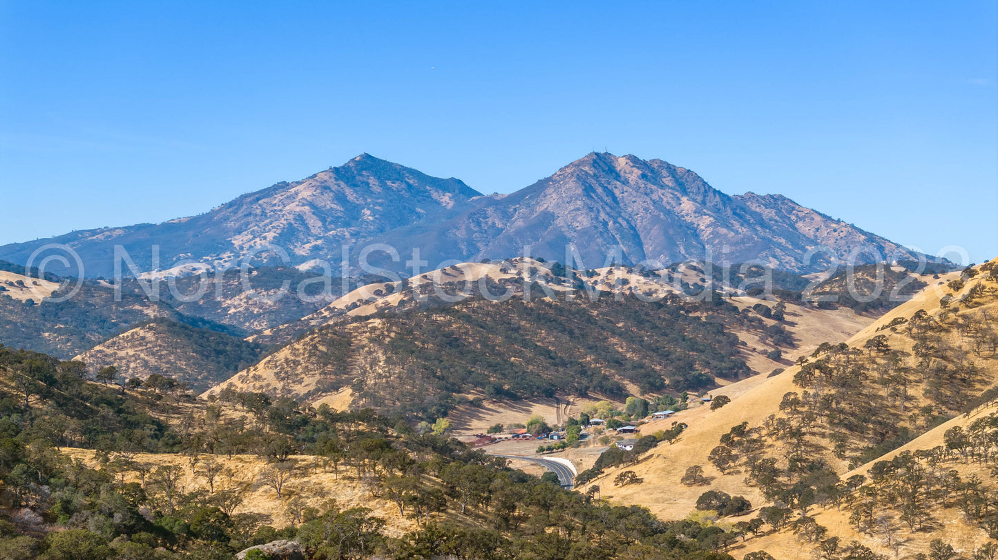 Mt. Diablo from Clayton, California