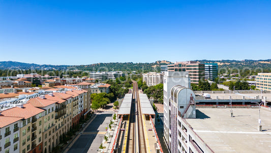 Pleasant Hill BART Drone Photo 002