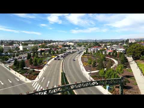 Hayward Drone Footage Downtown 001