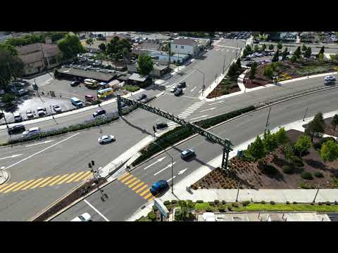 Hayward Drone Footage Downtown 002