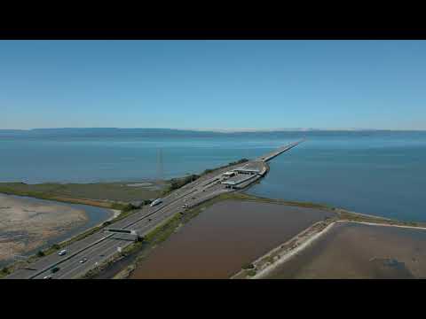 San Mateo-Hayward Bridge Drone 001